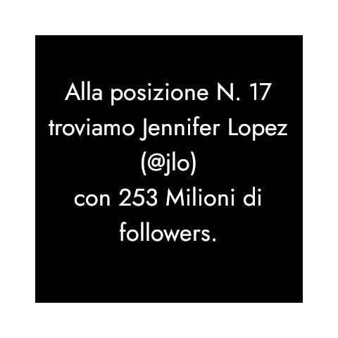 capelli influencer 2023 Jennifer Lopez