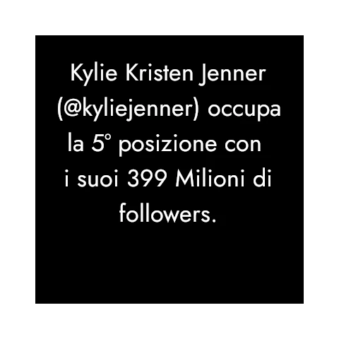 capelli influencer 2023 Kylie Kristen Jenner