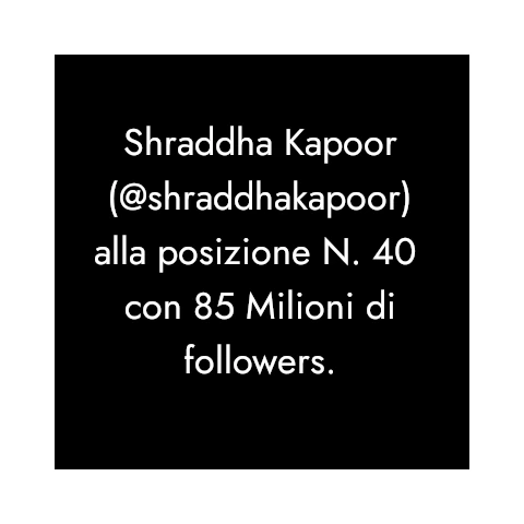 capelli influencer 2023 Shraddha Kapoor