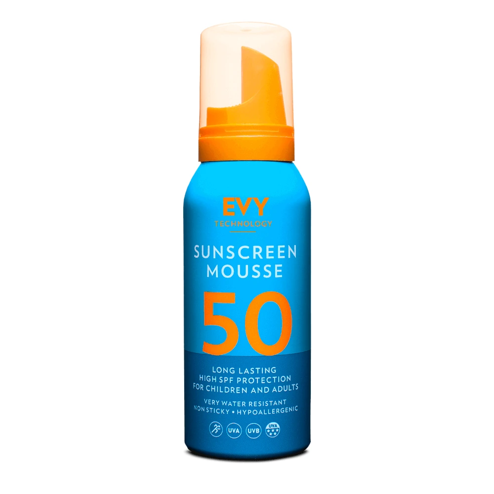 Evy Sunscreen Mousse Protezione Solare SPF50