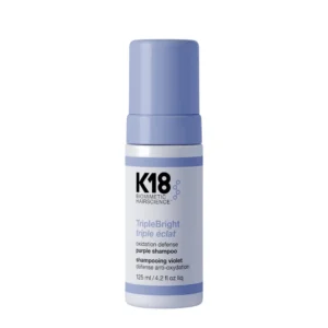 K18 TripleBright oxidation defense purple shampoo